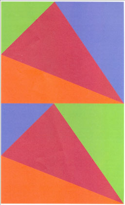 Triangulaire, de Guido Molinari