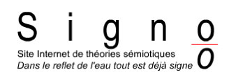 Signo: Site internet de théories sémiotiques. Dans le reflet de l'eau tout est déjà signe.